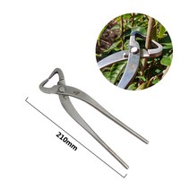 충전식 전동 전지 가위 고지 가위21/27cm 품질 스테인레스 스틸 트렁크 스플리터 가위 초보자 분재 모델링, 01 210mm