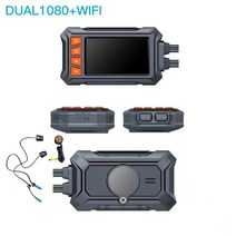 DUPRO 오토바이 블랙박스 WIFI 전후방 1080P