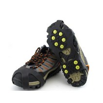 아이젠 아이스 그리퍼 아이젠 스파이크 그립 클리트 스노우 스터드 미끄럼 방지 등산 하이킹 커버 신발, 01 S