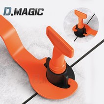 원형 타일 평탄 클립 재사용 0.9mm/1.5mm, 교체핀1.5mm(100개), 100개
