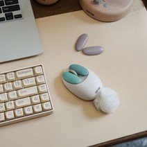 Lofree 소형 플랩 마우스 매니큐어 모양 색상 무작위, 상세 페이지 참고, 임의 색상