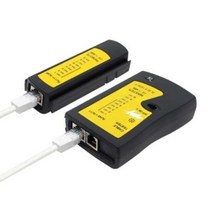 MBF-T1 랜 테스터기 랜선 케이블 RJ45 UTP 인터넷선 테스터기, 1개