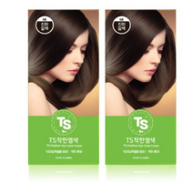 TS 착한염색 1제 60g + 2제 60g 세트, 8호 밝은황갈색, 3개