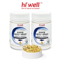 [하이웰] 오메가3 비타민D 300캡슐 2통 (200일분), 단품, 단품