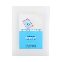 플러스샵 투명 화일케이스 A4 PP 소형30mm 대형45mm, 소형 투명 1개