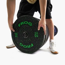 바운드 범퍼 중량원판 15kg I 하이템프 범퍼원판 바벨