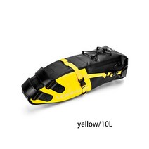 오르트립 새들백 자전거 안장가방 NEWBOLER-휴대용 자전거 안장 가방 PVC 대용량 보관 도구 파우치 액세, 01 Yellow10L