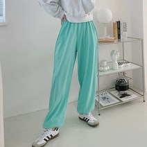 코튼 벌룬 루즈 여자 조거핏 트레이닝 팬츠 [HRTP-0793]