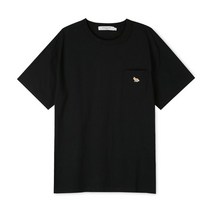 MAISON KITSUNE [명품]메종키츠네 GM00116KJ0008 BK 프로필폭스 패치 라..