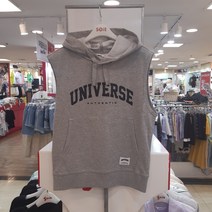 소이 안양점 **봄가을** 공용 유니 레터링 후드 조끼 19000원!!! 주니어