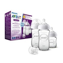 독일 직구 필립스 AVENT SCD303/01 천연 선물 세트 유리 투명-17755, 건조대와 번들