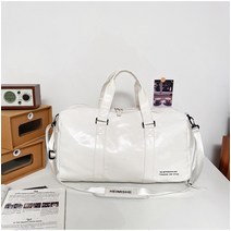 봄 여름 가을 여행 운동용 마드리드 보스턴백 블랙 HX 스포츠 헬스 휴가 프로, 대, 에나멜화이트컬렉션세면백+신발커버