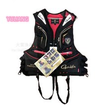 낚시조끼 사계절 포켓 다용도 구명 부환 빅사이즈 웨이크보드 신형 가마카츠 가마카즈 낚시, 02 블랙 감마카즈 같은, 03 XXL