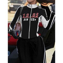 유행 트렌드 패션 Y2K 옷 자켓 긴팔 후드집업