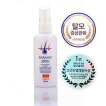 바라모 탈모특허 스칼프 토닉 100ml 탈모완화 특허성분 두피케어 헤어토닉