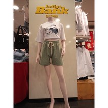 인디고뱅크여성) 여름신상 사각포켓 린넨 4부 반바지 IBTA216Z1