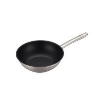 해피콜 IH 프리미엄 메쏘 스텐 웍 팬 스테인레스 궁중팬 24cm, 1개