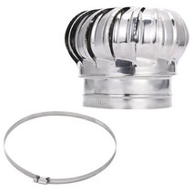 정화조환풍기 스텐 배출기 옥상 주방 벤츄레이터 배출용 통풍기, 304 스테인레스 스틸 150mm 두께, 201 스테인레스 스틸 150mm