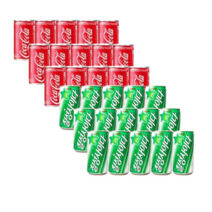 코카콜라 185mlx(15캔)+칠성사이다 190mlx(15캔), 2세트