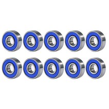 10pcs 롤러 스케이트 베어링 8x22x7mm 608rs ABEC9 소형 볼 베어링 깊은 홈 정밀 베어링 탄소 스틸 스쿠터, 프랑스 - Blue