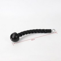 체육관 홈 Pully 케이블 기계 첨부 파일 이두근 삼두근 블래스터 T-바 핸들 그립 풀다운 로프 조정 액세서리, 1