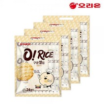 오리온 구운쌀칩 오라이스 쌀과자 259g x 4개 스낵 과자 간식, 단품