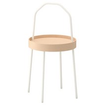 이케아 BURVIK 부르비크 보조테이블 블랙 38cm, 화이트 203.403.91
