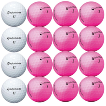 엑사티앤씨 중고 테일러메이드 화이트 A-급 로스트볼, A-급 20알, 파이즈 화이트