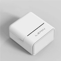 COZYARD 휴대용 블루투스 라벨 프린터 다양한 사이즈의 라벨지를 적용, L1S Por + 1롤 라벨지를