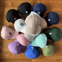 MLB CP77 루키 언스트럭쳐 볼캡 CP77 스트랩 조절 가능 야구모자