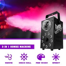 포그머신 헤이저 스모그 머신700W 무대 효과 조명 DJ 디스코 파티 웨딩 RGB 3 In 1 LED 세척 매직 원격 프, 01 EU Plug