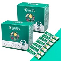 목편한세상 환절기 목감기 기침 편도 인후통 미세먼지 기관지 관리 목 영양제, 2박스 60포