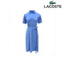 [라코스테] LACOSTE 여성 릴랙스핏 오픈 원피스_EF2302SB
