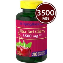칼라일 타트체리 Carlyle Tart Cherry 7000mg 200캡슐, 1병