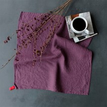 [바보사랑] 리노에리나 마농 리투아니아린넨 식탁매트 빈티지퍼플, 색상선택:샤프란옐로우, 상세 설명 참조