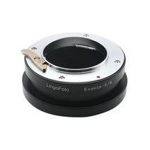 LingoFoto EXAKTA-EOS R 마운트 어댑터 링 Exakta EXA 렌즈 캐논 EOS RP 카메라, 한개옵션0