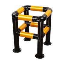 가드레일 안전 차단봉 차단벨트 중앙분리대 도로 통행 진입 소화전 U자형 충격 흡수, G100-100