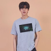 키밍 enjoy 기본반팔티 사계절티셔츠 우정티