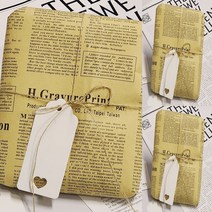 무지 택 화이트 상품텍 네임택 선물포장