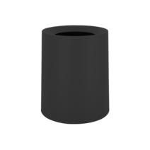 인블룸 1+1세트 북유럽 인테리어 원형 휴지통 (8L 12), 블랙, 12L 1+1