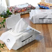 아기숲 천연펄프 물티슈 캡형 200매 x 15팩, 15개, 상세 설명 참조