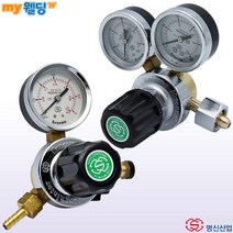 Renown 국산 산소 LPG 조정기 레귤레이터 프로판 가스 조절기 감압기, ②MS-302（산소）, 1개