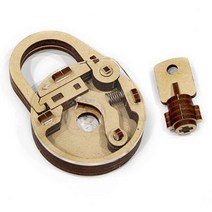 상아사이언스 속이 보이는 자물쇠의 구조와 원리 환경/우주/원자/조선 기타 공학, 해당상품, 해당상품