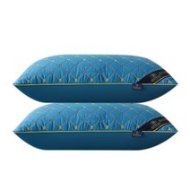 조선호텔베개 마이크로화이바 더블 G 절묘한 자수 바운스 백 베개 숏 부드러운 편안한 침실 침대 수면 5 성급 호텔 홈 성인, [02] Middle pillow, c03+Low pillow