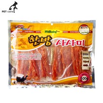 [라이코스-DOG간식] 한방 사사미 500g, 1개