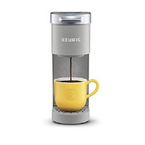 큐리그 Keurig K-Mini 가정용 커피메이커 커피 원두 전자동 기계, 그레이