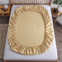 롤매트리스 가성비매트리스 탄성 밴드가 있는 100% 면 장착 시트 싱글 더블 킹 퀸 침대용 미끄럼 방지 조