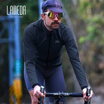 싸이클복 빅사이즈 싸이클복LAMEDA-봄/가을 바람막이 사이클링 의류 남성과 여성의 방풍 산악 도로 자전거