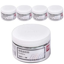 델리 파스텔 컬러 클립 원통 케이스보관 (0038-A), 5개, 160개입