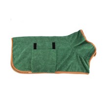 펫드라이룸 반려동물 반려견 드라이기 개 목욕 가운 수건 애완 동물 건조 코트 흡수 타올 대형 중형 소형 슈퍼 패스트 드라이 소프트, 01 Green_01 XS